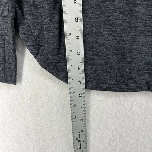 Member's Mark Shirt Women's Sz M Gray Favorite Soft Funnel Neck Pullover - Picture 5 of 11